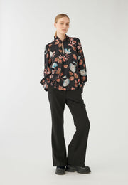 Merle Blouse - Bindweed Coral