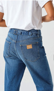 Bobbi Boyfriend Jean in Dark Americana (darker than pictured)