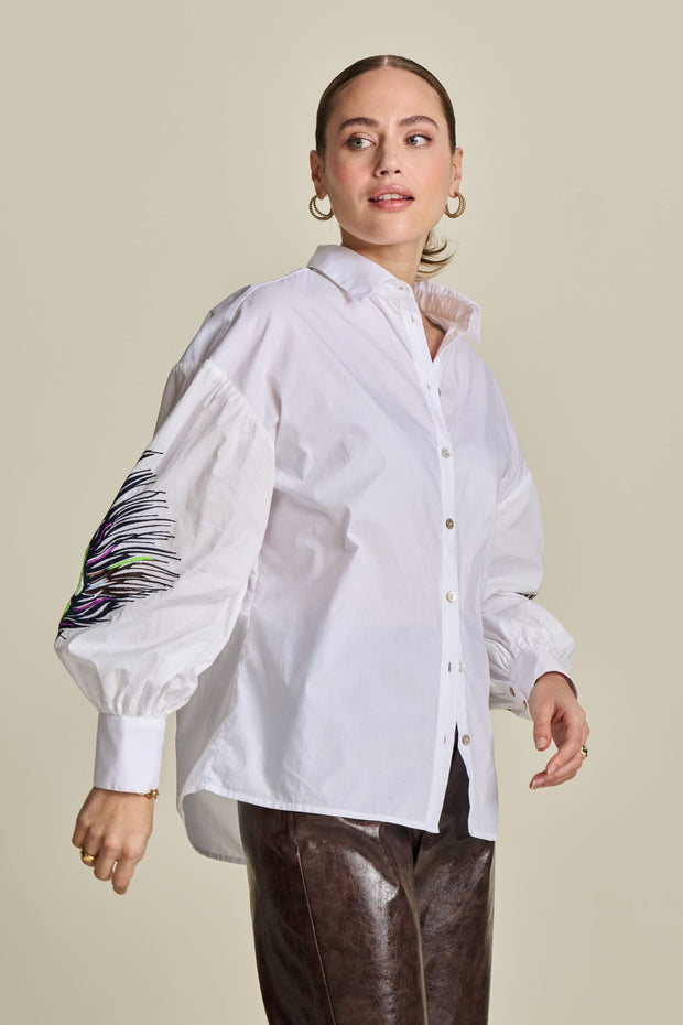 Maxime Feather Shirt