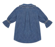 Daisy Blouse in Indigo Denim